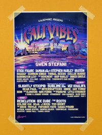 SUBLIME DJ PRODUCT 買い付けアイテム CALI VIBES / 2024 ポスター (43センチx28センチ)