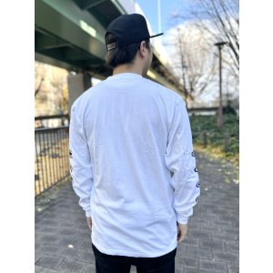 画像6: SRH / NEW SPADE CLASSIC SMALL LOGOS 長袖Tシャツ WHITE