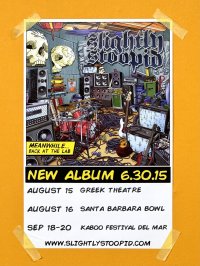 SUBLIME DJ PRODUCT 買い付けアイテム 3枚限定 Slightly Stoopid / Meanwhile...Back at the Lab ポスター (43センチx28センチ)