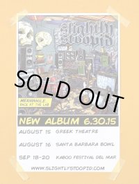 SUBLIME DJ PRODUCT 買い付けアイテム 3枚限定 Slightly Stoopid / Meanwhile...Back at the Lab ポスター (43センチx28センチ)