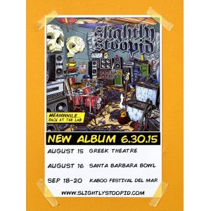 画像1: SUBLIME DJ PRODUCT 買い付けアイテム 3枚限定 Slightly Stoopid / Meanwhile...Back at the Lab ポスター (43センチx28センチ)