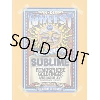 SUBLIME DJ PRODUCT 買い付けアイテム 2枚限定 SAN DIEGO BAYFEST / 2024 ポスター (43センチx28センチ)