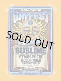 SUBLIME DJ PRODUCT 買い付けアイテム 2枚限定 SAN DIEGO BAYFEST / 2024 ポスター (43センチx28センチ)