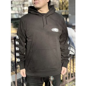 画像4: 送料無料 SRH / NEW SPADE CLASSIC SMALL LOGOS プルオーバーパーカー BLACK