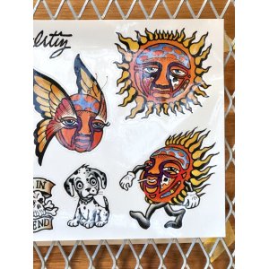 画像4: "OPIE ORTIZ 2025 TATTOO TOUR" / タトゥーフラッシュステッカーシート 1/3