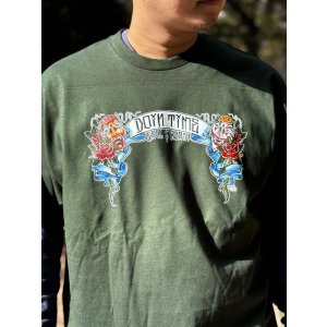 画像4: "OPIE ORTIZ x BALL&CHAIN" / Doin Time コラボTシャツ フォレストグリーン