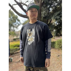 画像2: "OPIE ORTIZ x BALL&CHAIN" / Memories コラボTシャツ ブラック