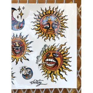 画像4: "OPIE ORTIZ 2025 TATTOO TOUR" / タトゥーフラッシュステッカーシート 2/3