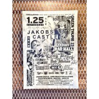 8000円以上買い上げの方限定プレゼント "JAKOBS CASTLE & LONG BEACH DUB ALLSTARS" 2025 JAPAN TOUR 名古屋場所 ポスター