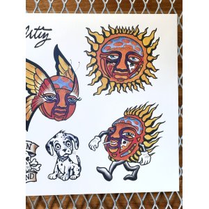 画像4: "OPIE ORTIZ 2025 TATTOO TOUR" / タトゥーフラッシュポスター 1/3