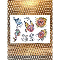 "OPIE ORTIZ 2025 TATTOO TOUR" / タトゥーフラッシュポスター 1/3