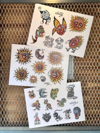送料無料 "OPIE ORTIZ 2025 TATTOO TOUR" / タトゥーフラッシュポスター 3枚セット