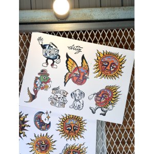 画像2: 送料無料 "OPIE ORTIZ 2025 TATTOO TOUR" / タトゥーフラッシュポスター 3枚セット