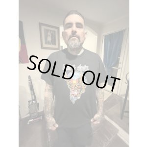 画像1: 送料無料 OPIE ORTIZ x BALL&CHAIN / "ORTIZ" 1998-2024 Reprint Red Devil Tシャツ ブラック