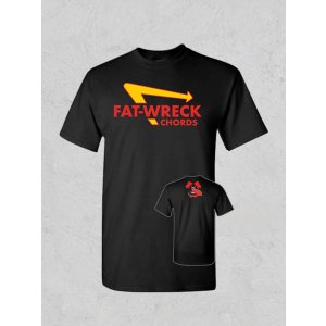 画像10: 送料無料 XLサイズ4枚のみ FAT WRECK CHORDS / FAT-N-OUT Tシャツ