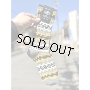 画像1: NAUGHTY x ching & co. / FALSA スケーターソックス マスタード