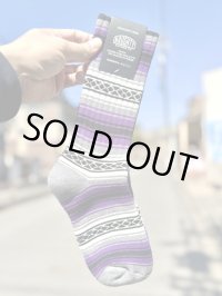 NAUGHTY x ching & co. / FALSA スケーターソックス パープル