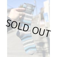 NAUGHTY x ching & co. / FALSA スケーターソックス ブルー