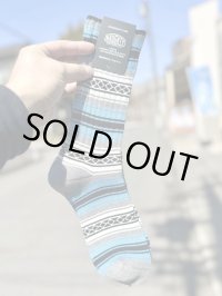 NAUGHTY x ching & co. / FALSA スケーターソックス ブルー