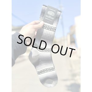 画像1: NAUGHTY x ching & co. / FALSA スケーターソックス グレー