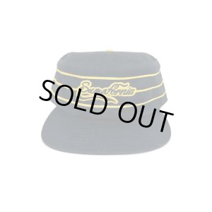 画像2: 送料無料 minos / ENJOY SF STRIPE CAP ブラック