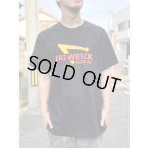 画像2: Lサイズ8枚のみ FAT WRECK CHORDS / FAT-N-OUT Tシャツ ブラック