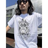 OPIE ORTIZ / Mi Yard Artwork by Opie Ortiz Tシャツ アッシュ