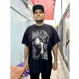 7月7日23:59分締切 予約注文 送料無料 "OPIE ORTIZx TEXTA x STONE SHOOT x BALL&CHAIN" / Santa Muerte Tシャツ