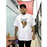 送料無料 あとXLサイズのみ OPIE ORTIZ x BALL&CHAIN / "ORTIZ" 1998-2024 Reprint Red Devil Tシャツ ホワイト