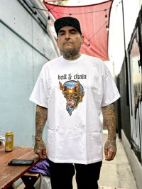 送料無料 OPIE ORTIZ x BALL&CHAIN / "ORTIZ" 1998-2024 Reprint Red Devil Tシャツ ホワイト