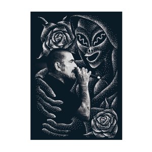 画像3: 7月7日23:59分締切 予約注文 "OPIE ORTIZx TEXTA x STONE SHOOT x BALL&CHAIN" / Santa Muerte A2サイズ ポスター　