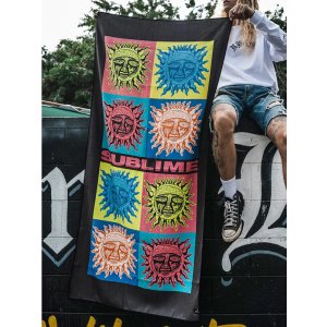 画像1: 送料無料 SUBLIME x SLOWTIDE / Ruca Quick Dry ビーチタオル