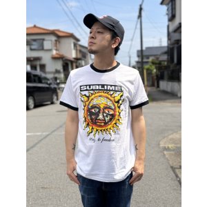 画像1: SUBLIME / 40oz To Freedom リンガーTシャツ