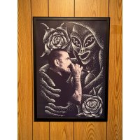 7月7日23:59分締切 予約注文 "OPIE ORTIZx TEXTA x STONE SHOOT x BALL&CHAIN" / Santa Muerte A2サイズ ポスター　