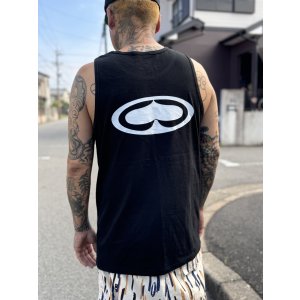 画像1: SRH / OG SPADE LOGO タンクトップ ブラック