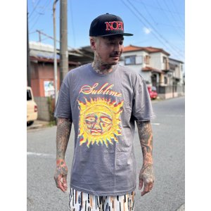 画像4: SUBLIME / 40oz Sun Tシャツ チャコールグレー