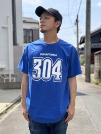 minos / SS NUMBER 304 Ｔシャツ ロイヤルブルー