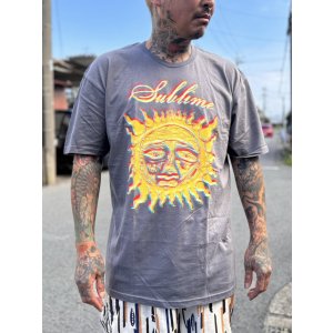 画像2: SUBLIME / 40oz Sun Tシャツ チャコールグレー