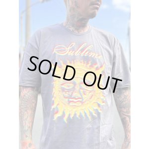 画像15: 2XLサイズラスト1枚で終了 SUBLIME / 40oz Sun Tシャツ チャコールグレー