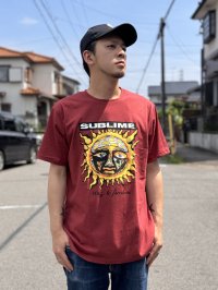 SUBLIME / 40oz To Freedom Tシャツ バーガンディー