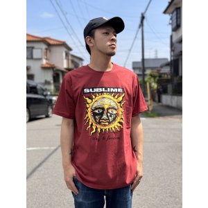 画像1: SUBLIME / 40oz To Freedom Tシャツ バーガンディー