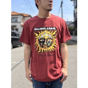 画像2: SUBLIME / 40oz To Freedom Tシャツ バーガンディー