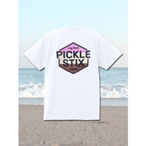 画像2: 7月31日23:59分締切 予約注文 送料無料 PICKLE STIX SURFBOARDS / BALL&CHAIN別注 Neapolitan Tシャツ ホワイト