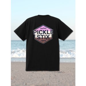 画像2: 7月31日23:59分締切 予約注文 送料無料 PICKLE STIX SURFBOARDS / BALL&CHAIN別注 Neapolitan Tシャツ ブラック