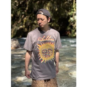 画像3: SUBLIME / 40oz Sun Tシャツ チャコールグレー