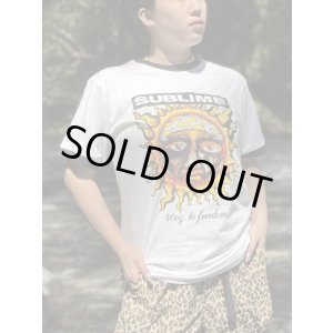 画像12: XLラスト1枚で終了 SUBLIME / 40oz To Freedom リンガーTシャツ
