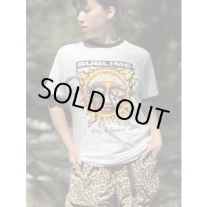 画像10: XLラスト1枚で終了 SUBLIME / 40oz To Freedom リンガーTシャツ