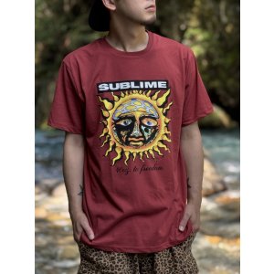 画像4: SUBLIME / 40oz To Freedom Tシャツ バーガンディー