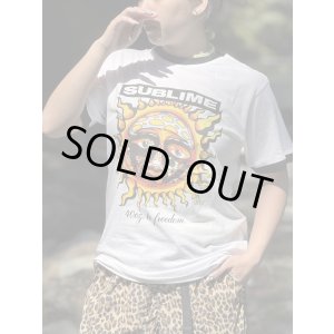 画像13: XLラスト1枚で終了 SUBLIME / 40oz To Freedom リンガーTシャツ