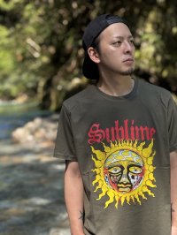 SUBLIME / Yellow Sun Tシャツ グリーン